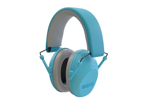 ISOtunes JUNIOR DEFENDER Passive Earmuffs Blue 20 NRR