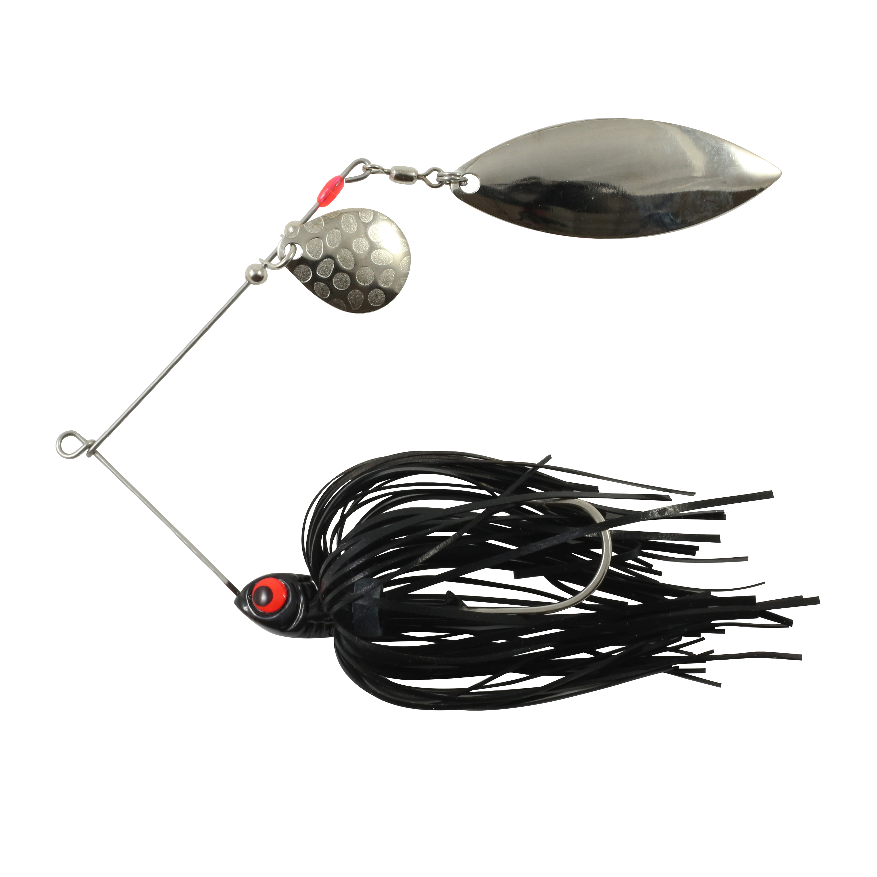 Northland Reed-Runner Tandem Spin, 4", 1/2 oz, #4/0 Hk, 1/Pk, Bullhead
