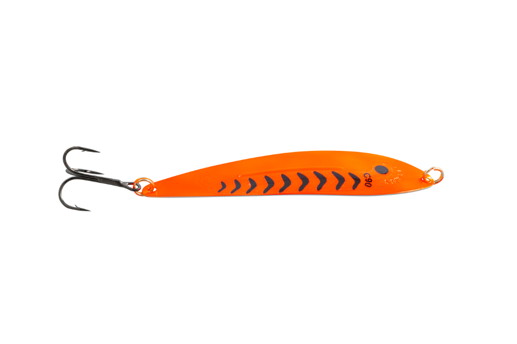 Williams Large Whitefish Spoon 6'' 1 1/2 oz-Orange