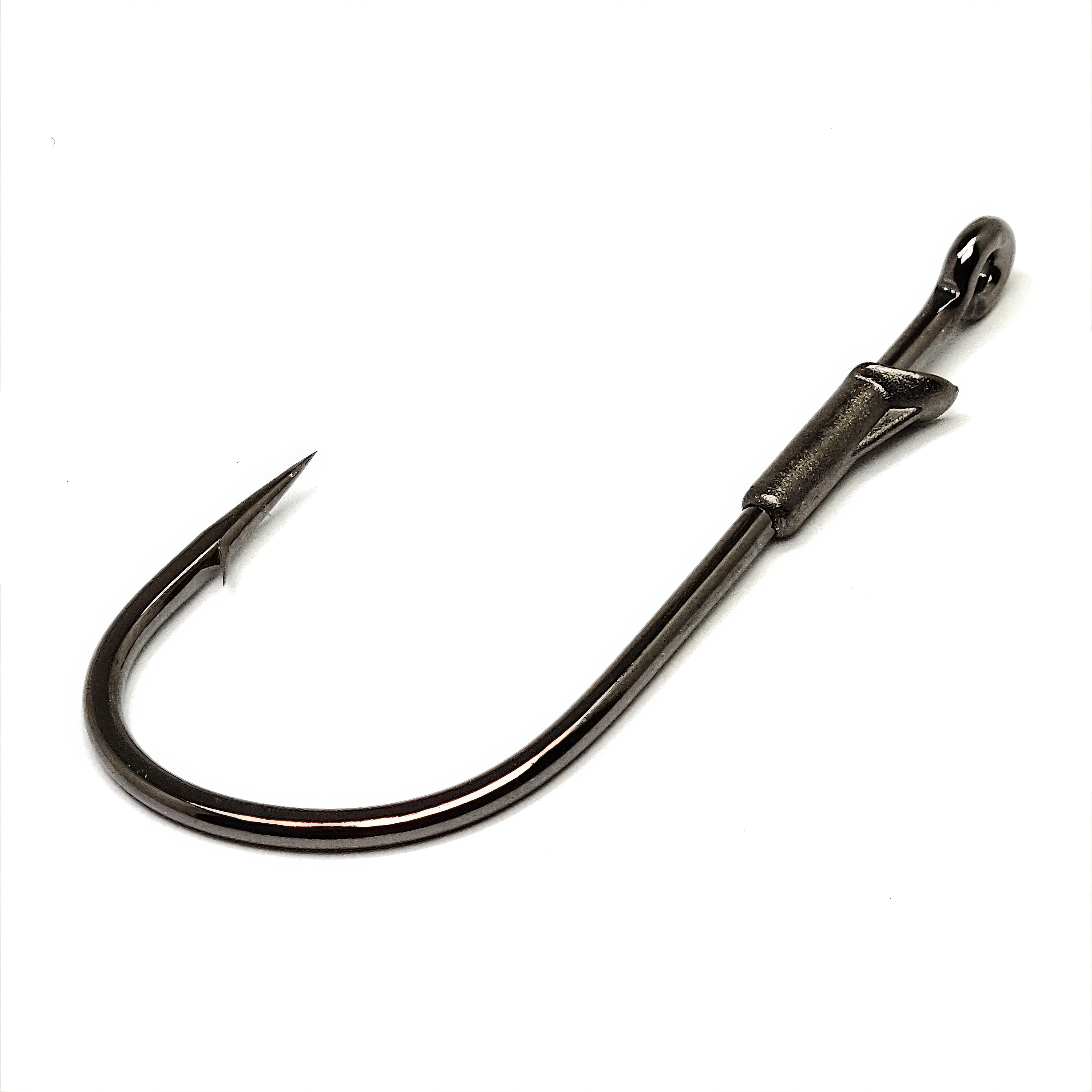 Gamakatsu Super Heavy Cover Worm Hook, #4/0, NS Black