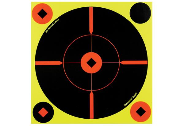 Birchwood Casey Shoot•N•C® 8" Crosshair Bull's-Eye Target - 6 Targets