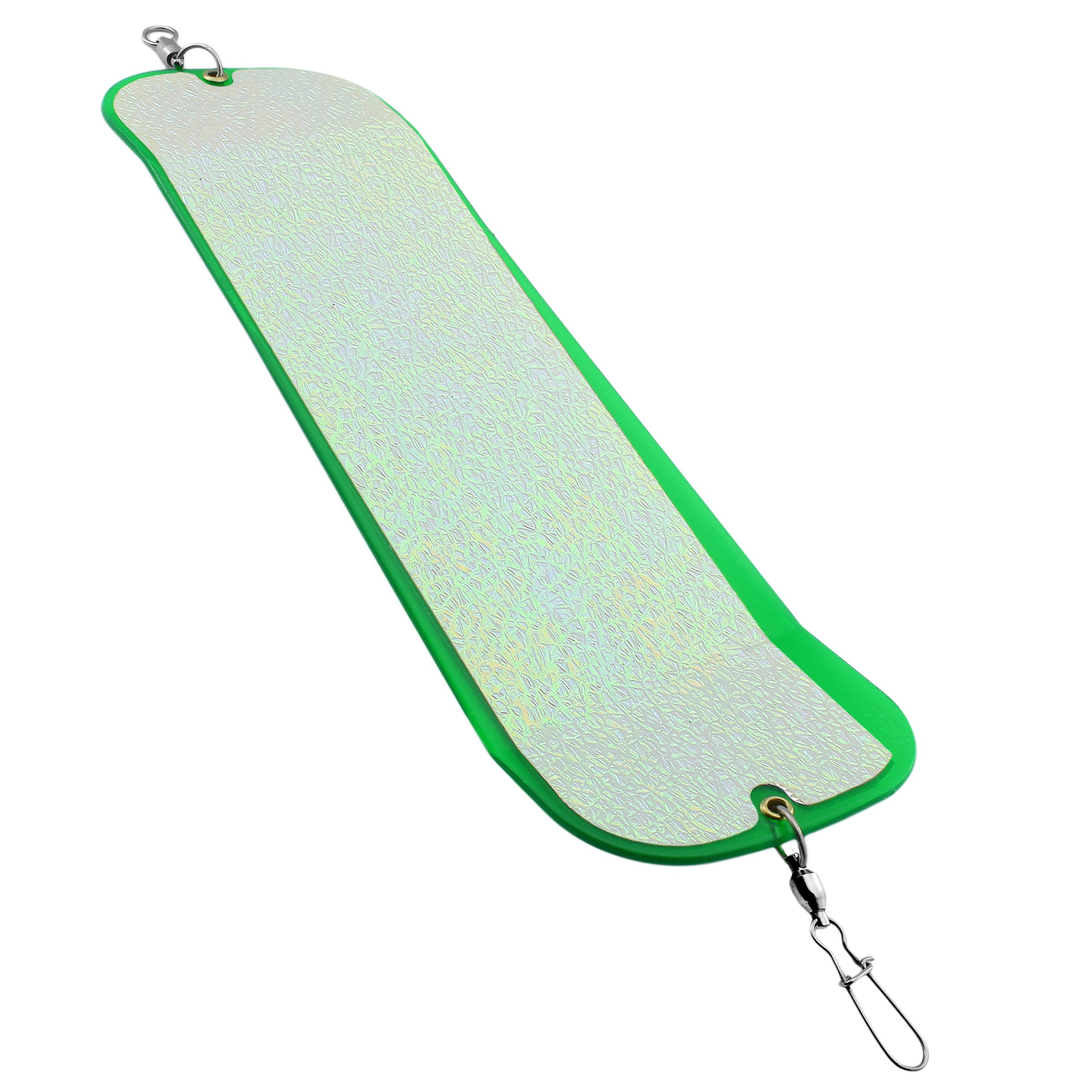 Gibbs HighLiner Rotating Flasher #1, 11"x 3.5", Glow Crystal Green
