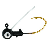 Eagle Claw Pro-V Weedless Jig, 1/32oz, Black
