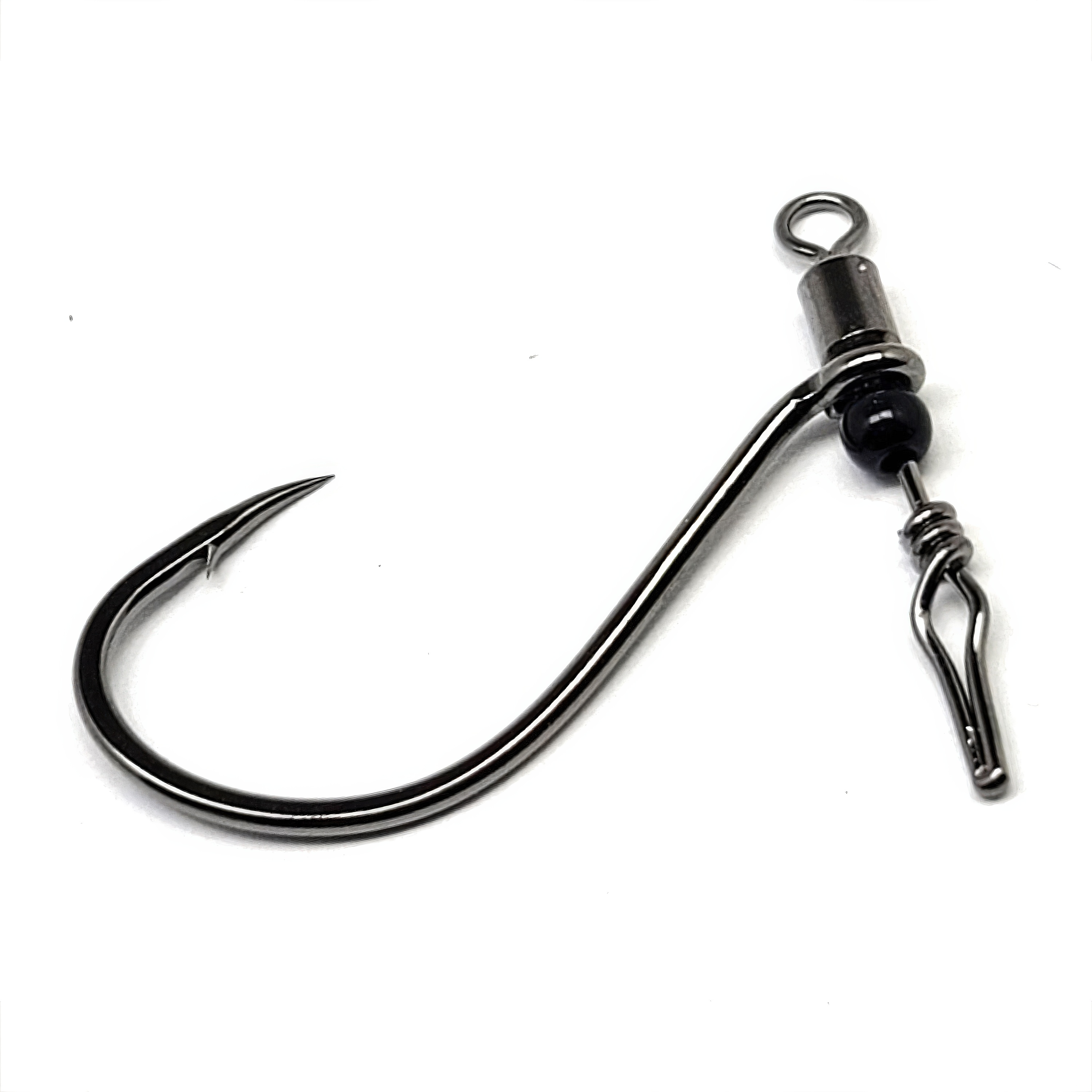 Gamakatsu Octopus G Finesse Swivel Shot Hook, #1, NS Black
