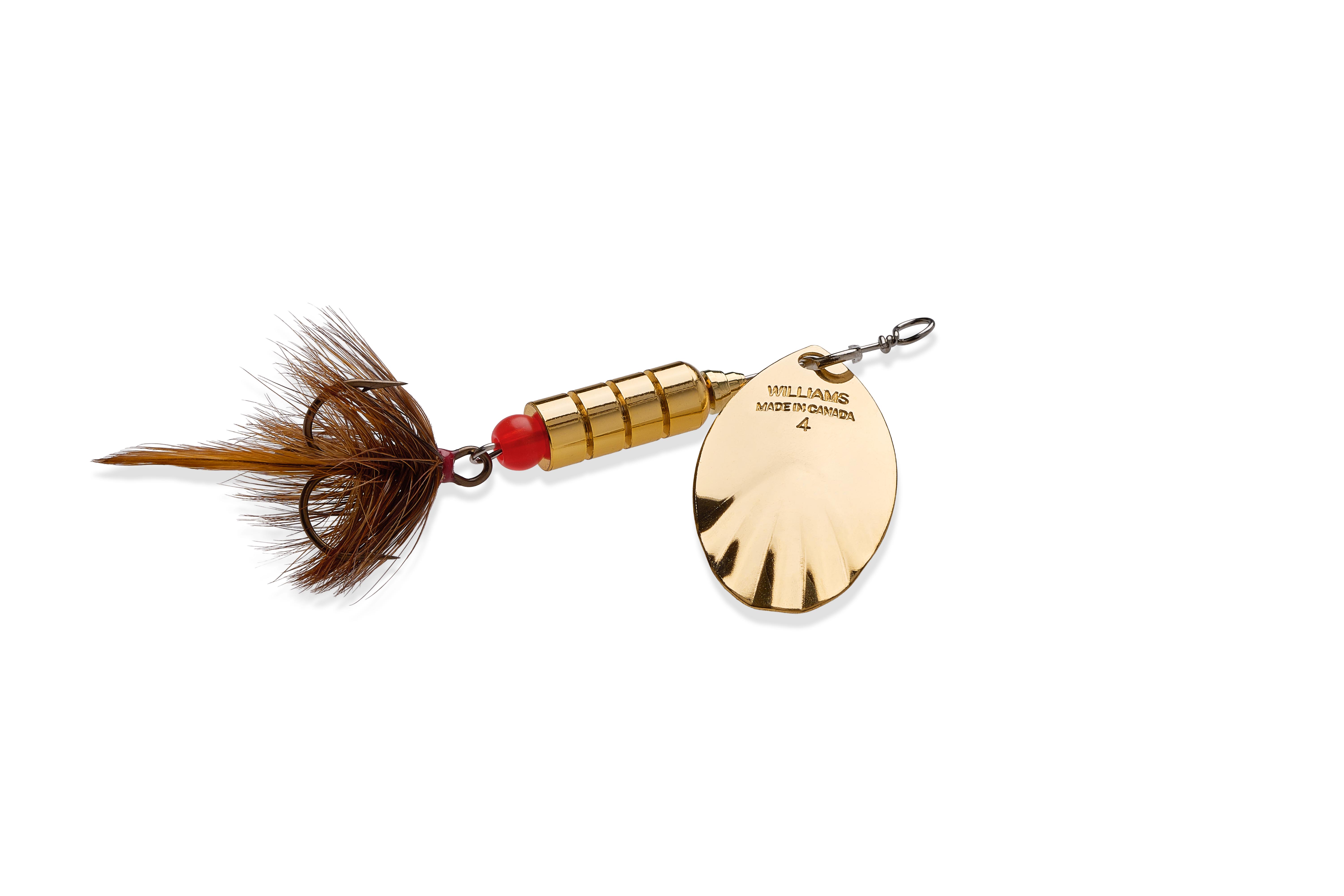 Williams VorteX Spinner Dressed Size 4, 1/3 oz-Gold