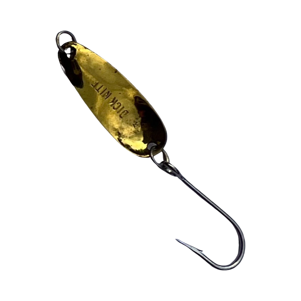 Dick Nite Spoon, #0, 1 11/16", Sz 8 Hk, Brass