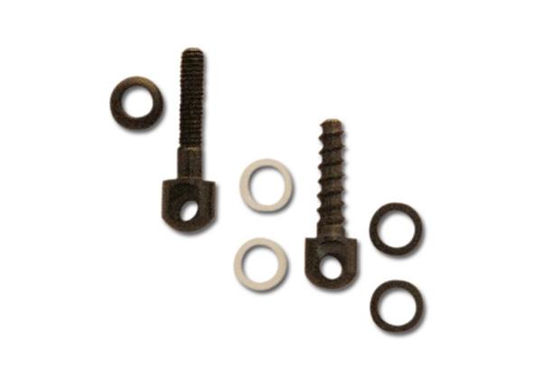 GrovTec Swivel Studs One 7/8" Machine Screw & Nut. One 3/4" Wood Screw