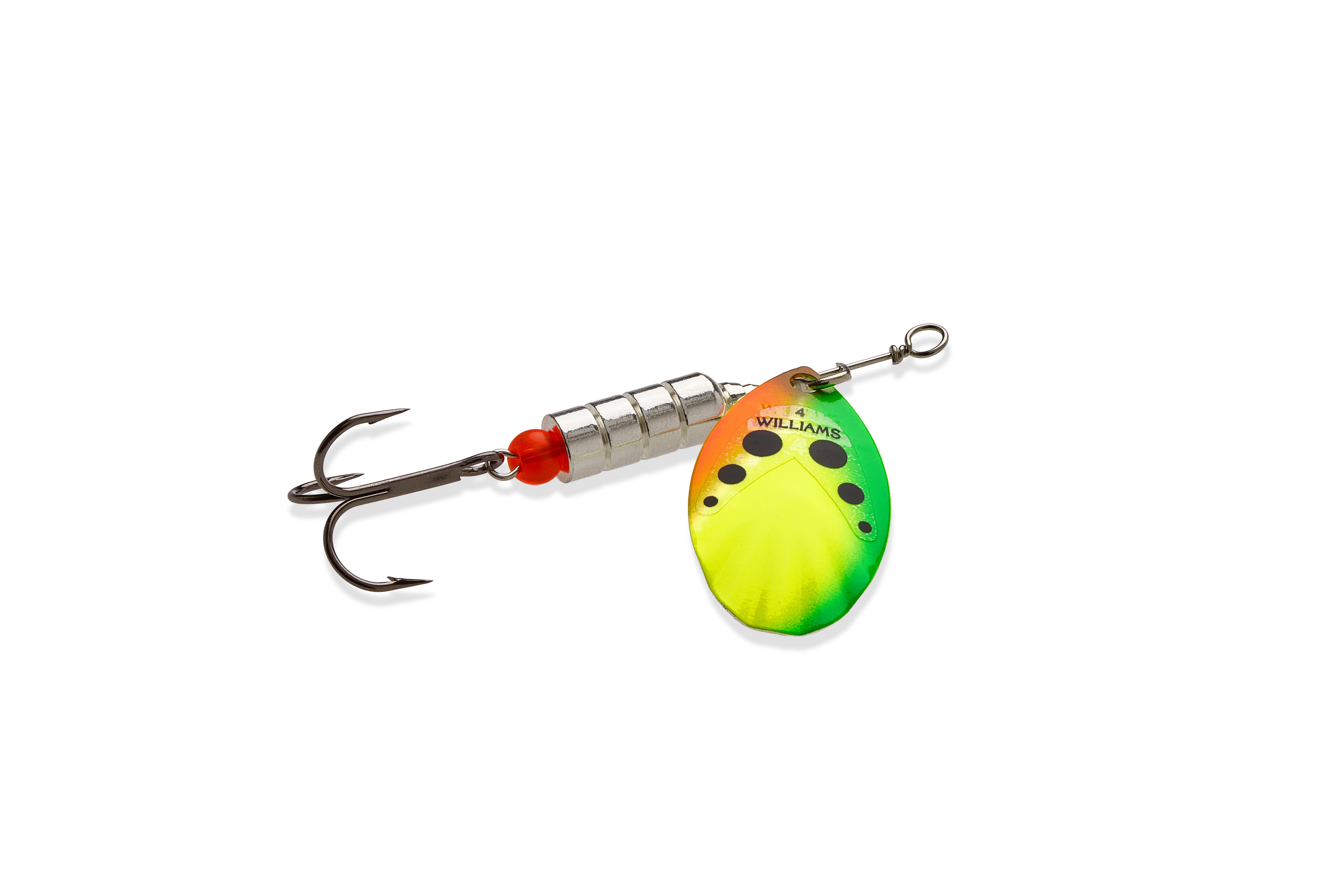 Williams VorteX Spinner Size 4, 1/3 oz-Firetiger on Silver