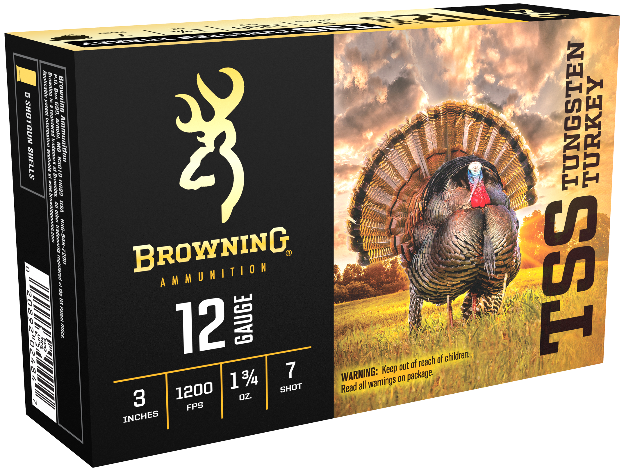 Browning Shotshells 12 Ga 3" #7 TSS 1-3/4 oz