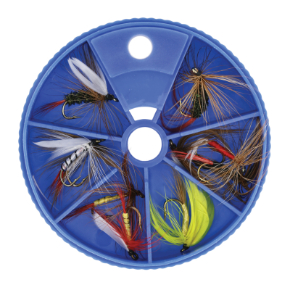 Eagle Claw Lake & Stream Trout Fly Asst 10/Dial Pack