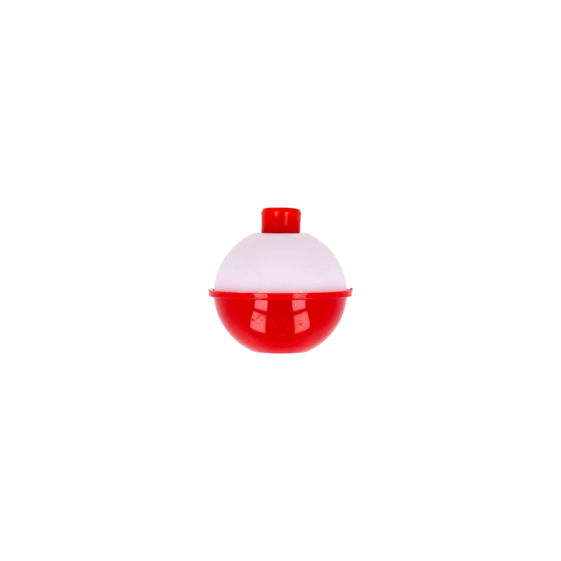 Eagle Claw Snap-On Round Float, Red/White 1-1/4"