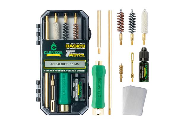 Clenzoil F&R Pistol Basics Single Caliber Kit - 40 Cal/10mm
