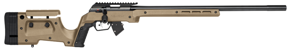 Anschutz 1761 HB APR LR MDT XRS FDE Chassis 22 LR 25.472"