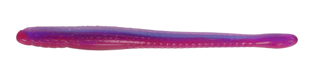 Roboworm 4.5" Fat Worm, Aaron's Morning Dawn