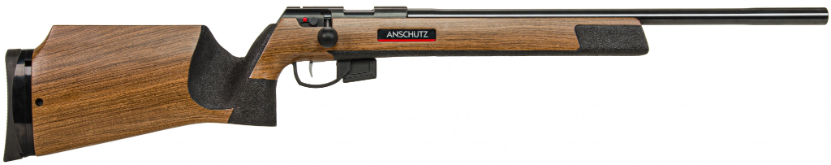 Anschutz 1761 HB MSR Walnut 22 LR 21.417" Prisma