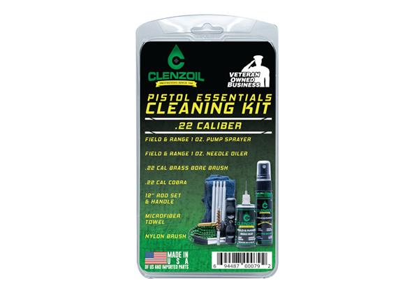 Clenzoil F&R Pistol Essentials Kit - 22 Caliber