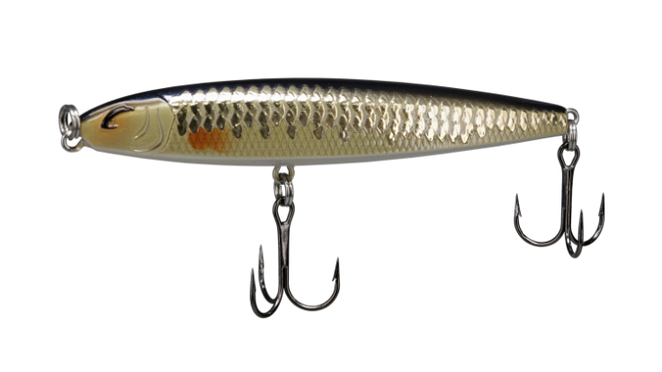 Bill Lewis Depth Strike Twitchbait, 3.75", 5/8oz, 24K Shad