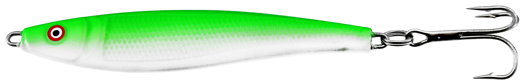 Delta Jumbo Anchovy Jig, 4 1/2 oz, Green White