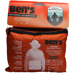 Adventure Ready Brands Ben's InvisiNet Bug Jacket & Mitts S/M