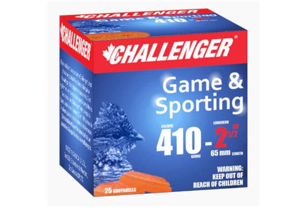 Challenger Shotshells 410 Ga Game & Sporting 1/2 oz, 2-1/2" #7.5