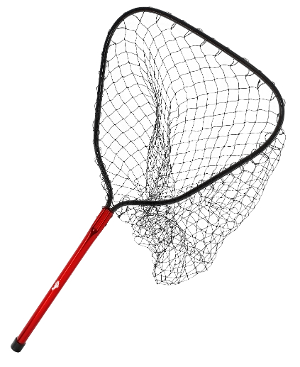 Gibbs Boat Net, 24" Poly Bag, 18" Handle-Red