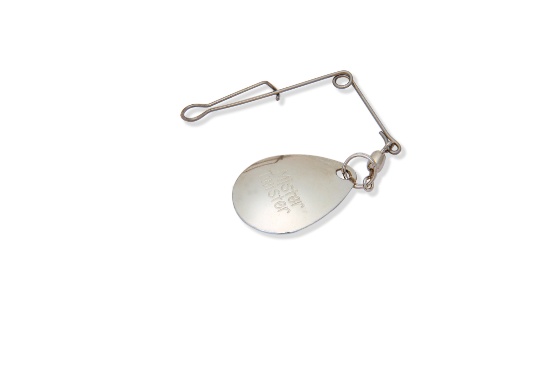 Mister Twister #1 Jig Spinner 5/Pk-Nickel
