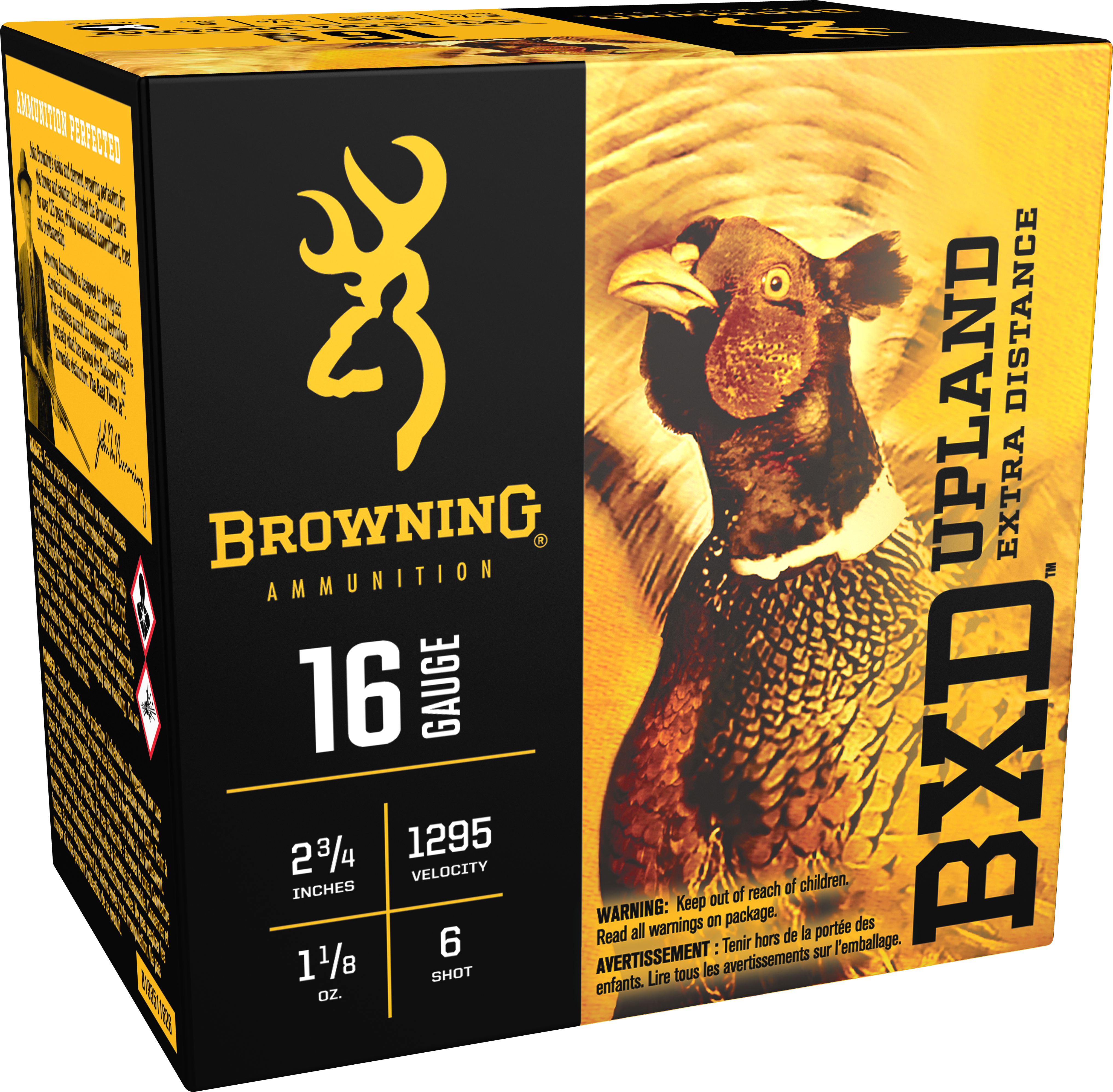 Browning Shotshells 16 Ga 2-3/4" 1-1/8 oz 6 BXD