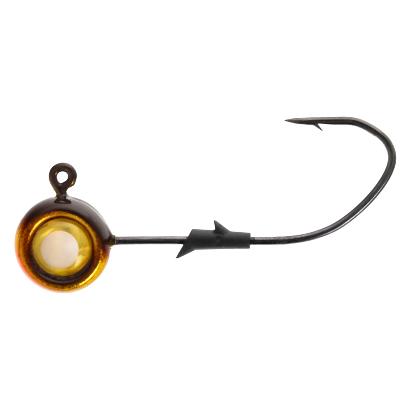 Lazer Sharp Pro-V Tungsten Pill Jig 1/8oz, Walleye