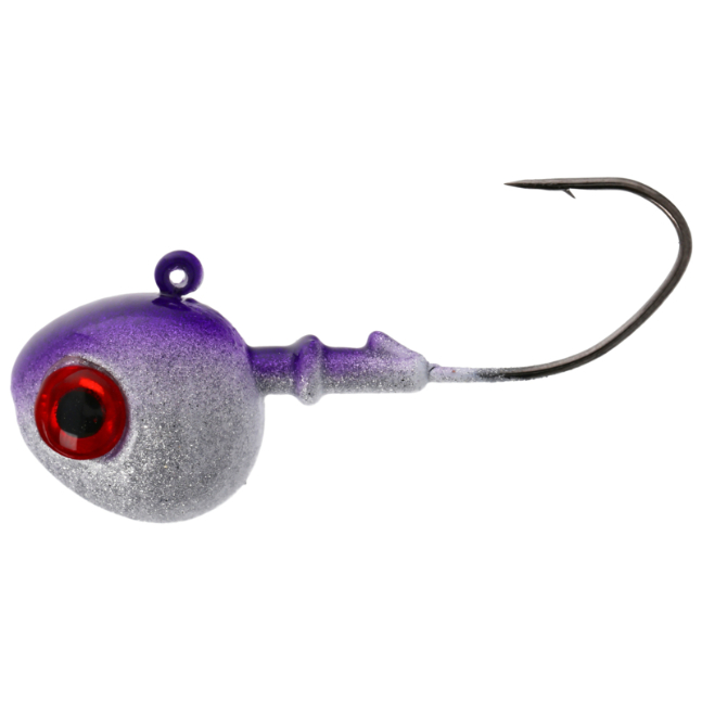 Lazer Sharp Walleye River Jig 3/4oz, Purple Ice