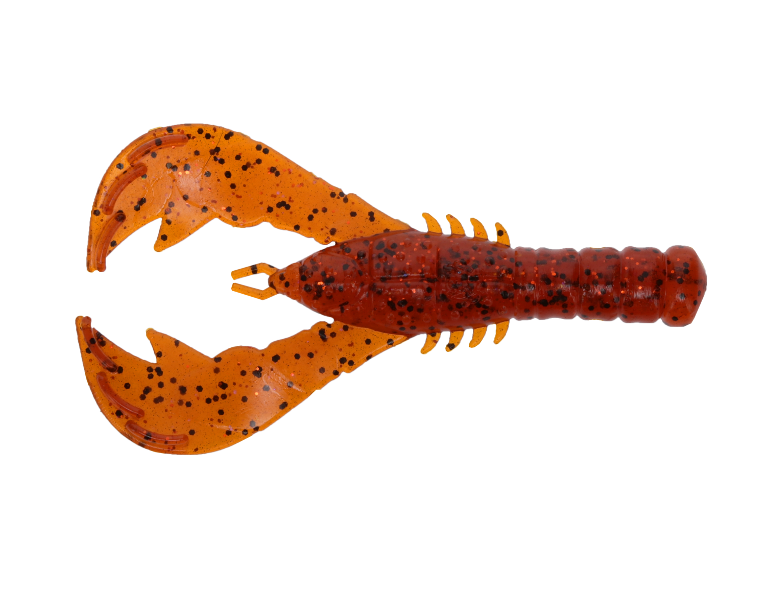 Yamamoto 4" Yamacraw, 8Pk, Fire Craw
