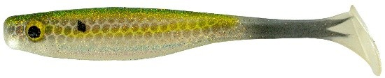 Big Bite Baits 7" Suicide Shad, Chartreuse Shad