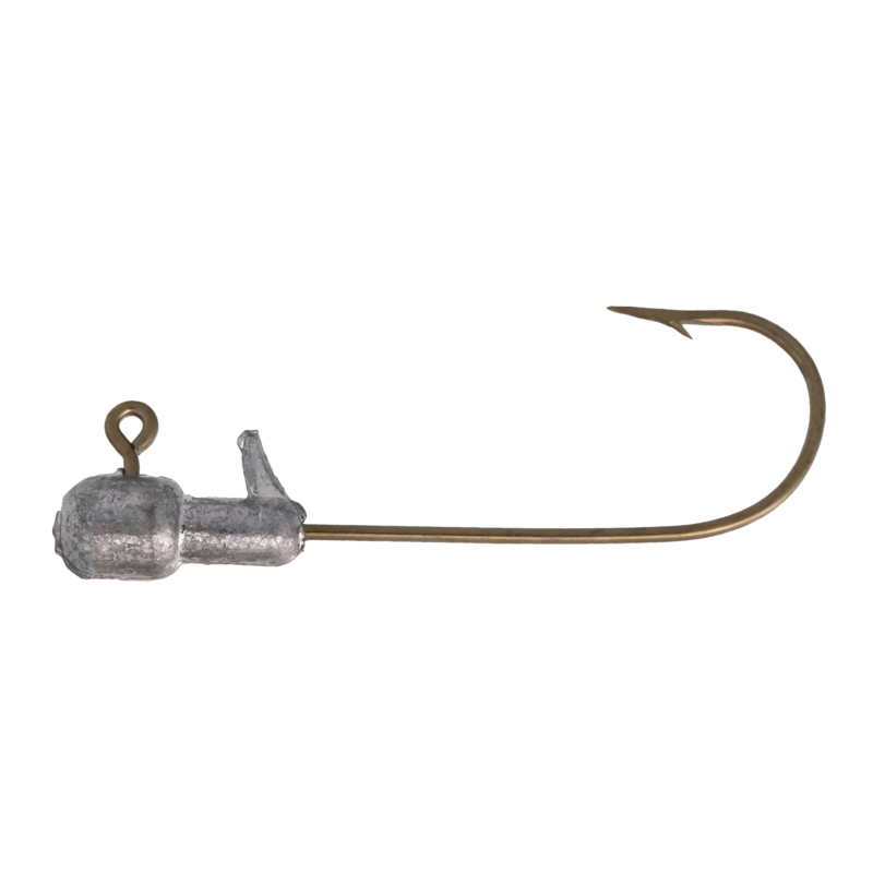 Lazer Sharp Tube Head Jig w/Barb, 1/8oz, Unpainted