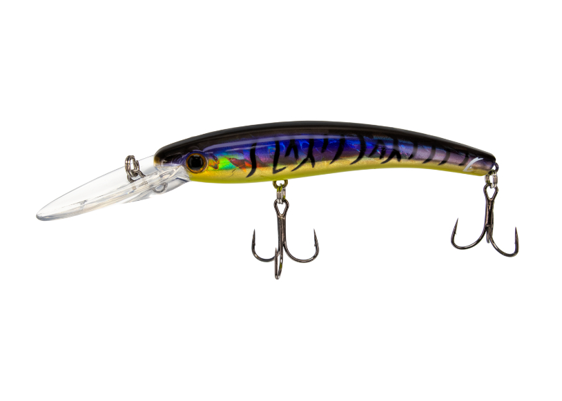 Bill Lewis Precise Walleye Crank Light, 4", 3/8oz, Purple Tiger