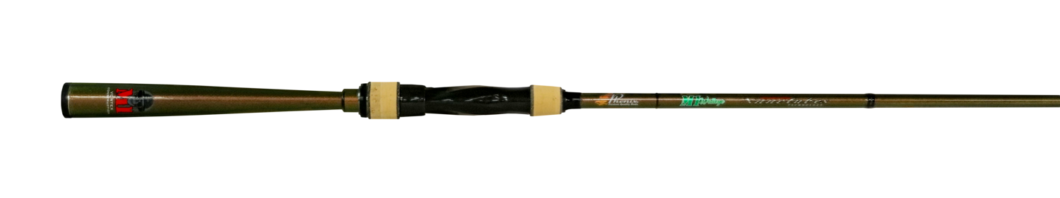 Phenix M1 7'2" 1pc Light Walleye Spinning Rod, Light, 4-10lb