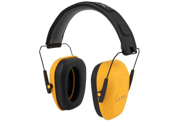 ALLEN ULTRX SHIELD PASSIVE EARMUFF, INTERSTATE YELLOW