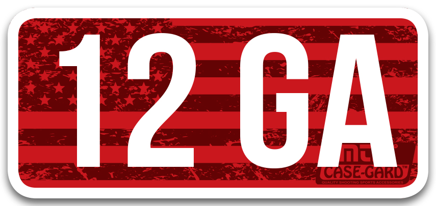 MTM Case-Gard Ammo Caliber Labels - 12 Ga