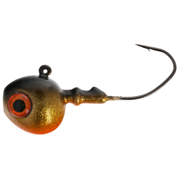 Lazer Sharp Walleye River Jig 5/8oz, Gold Perch