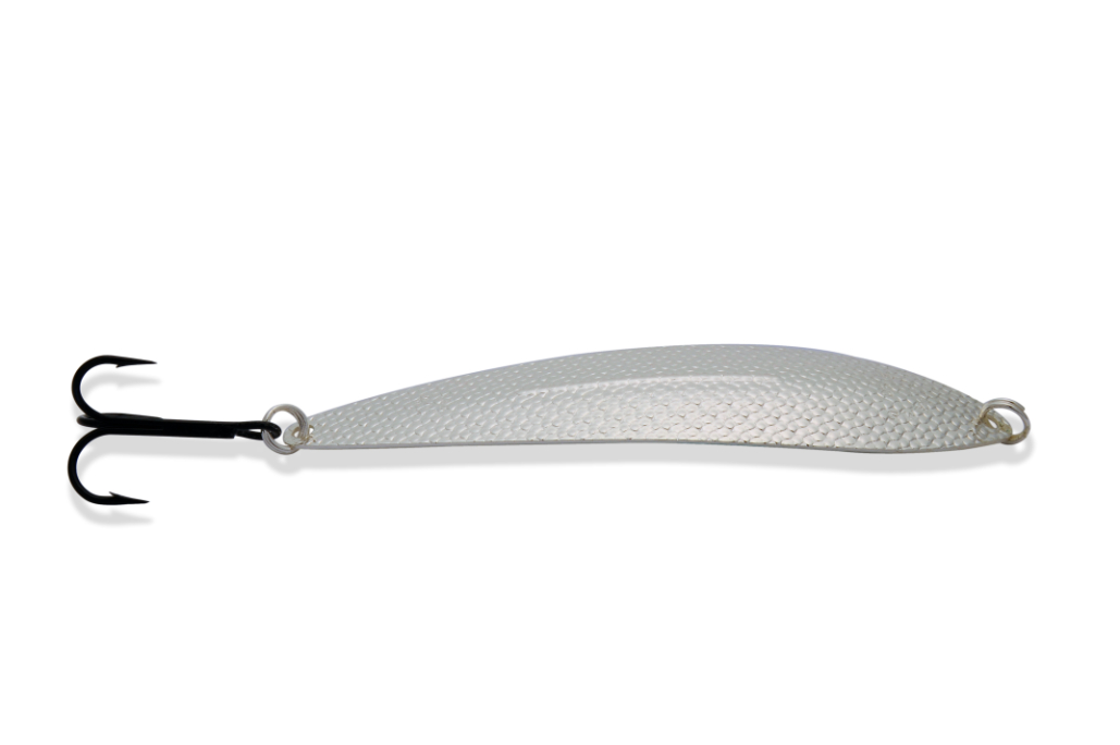 Williams Large Whitefish Spoon 6'' 1 1/2 oz-Silver Nu-Wrinkle