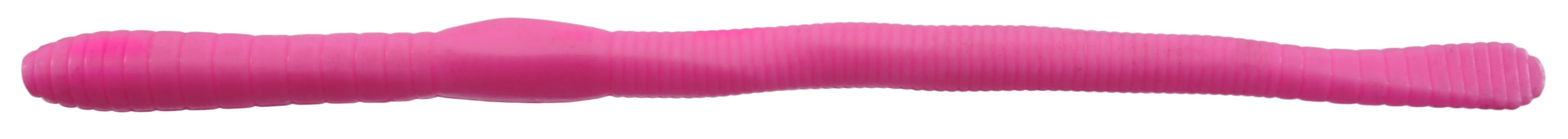 Delta Steely Worm 4", 10/Pk, Bubble Gum
