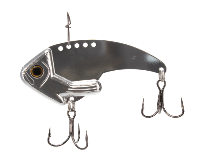 SteelShad Ledge Shad, 1-3/4oz, 3.5", Silver