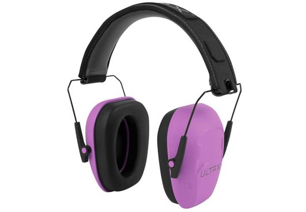 ALLEN ULTRX SHIELD PASSIVE EARMUFF, PLUM