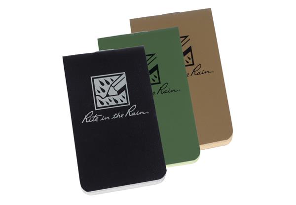 RITR On-The-Go-Notebooks, Tactical, 6 Pack
