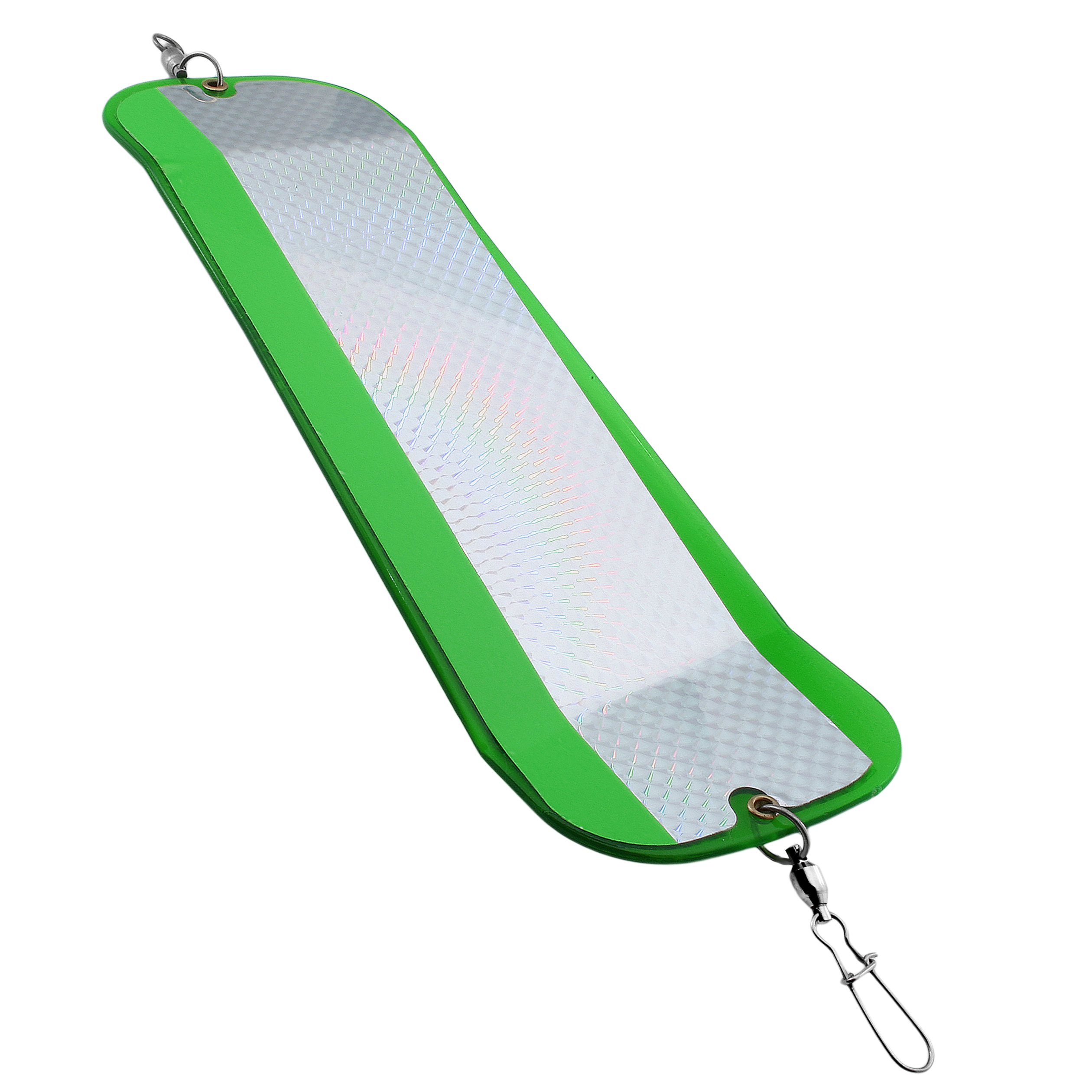 Gibbs HighLiner Rotating Flasher #1, 11"x 3.5", Green Striper