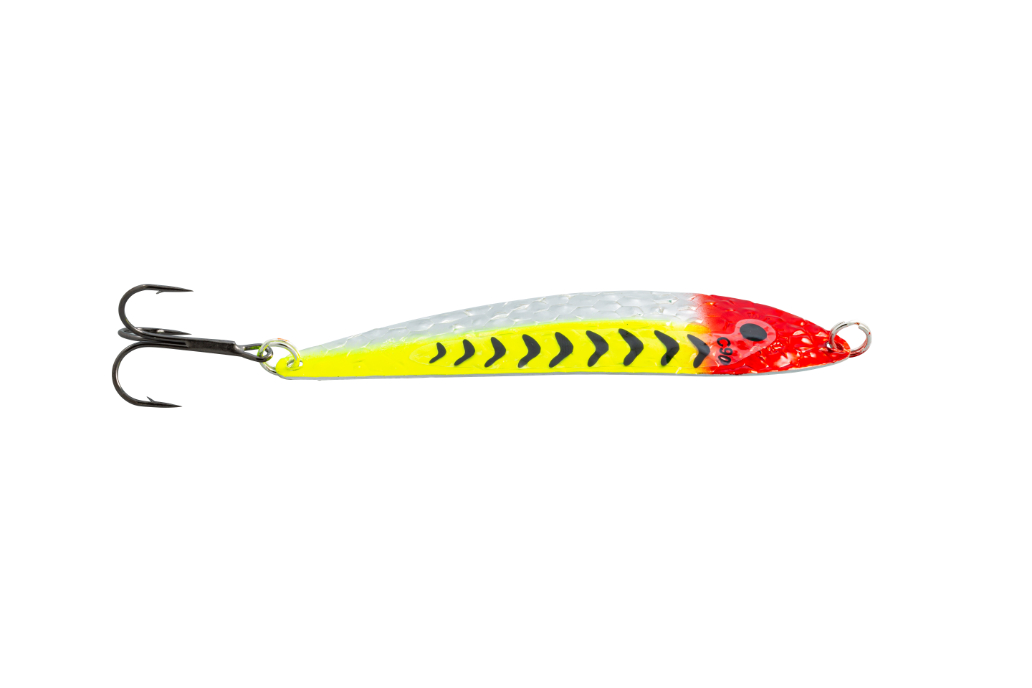 Williams Large Whitefish Spoon 6'' 1 1/2 oz-Tiger Clown