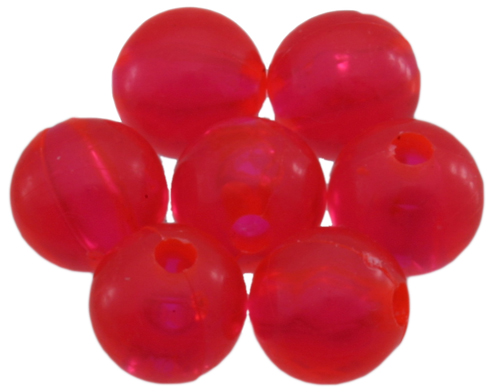 Delta Bead Box 8 mm, 30/Pk, Salmon Red