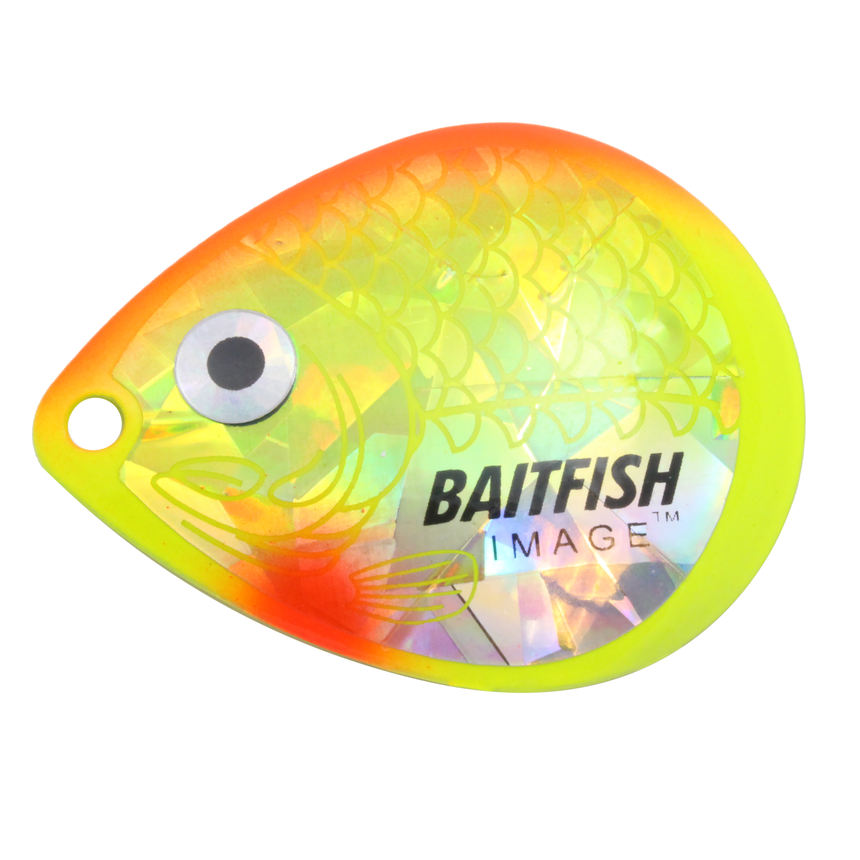 Northland Baitfish-Image Colorado Blades, 1.375", 3/Pk, Sunrise