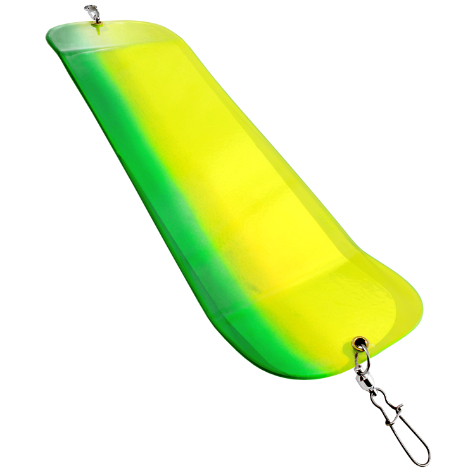 Gibbs HighLiner "A", GS Rotating Flasher #1, Custom Series, 11"x 3.5", Green Yellow Jelly