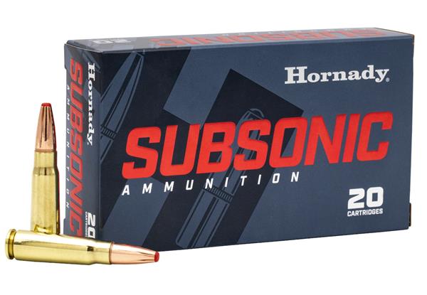 Hornady Ammo 7.62X39 255 Gr Sub-X
