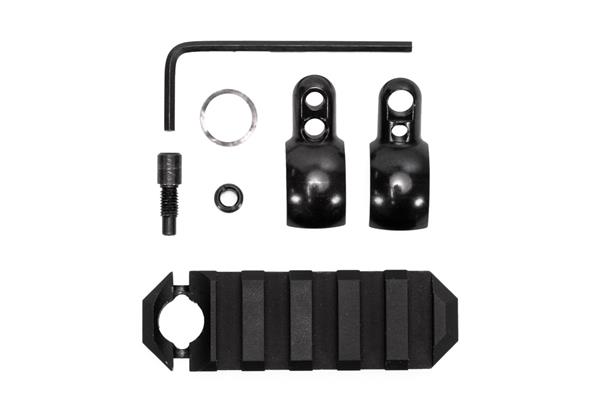 GrovTec Tube Mount Rail .420 - .470 Barrel Band Mounted Picatinny Rail