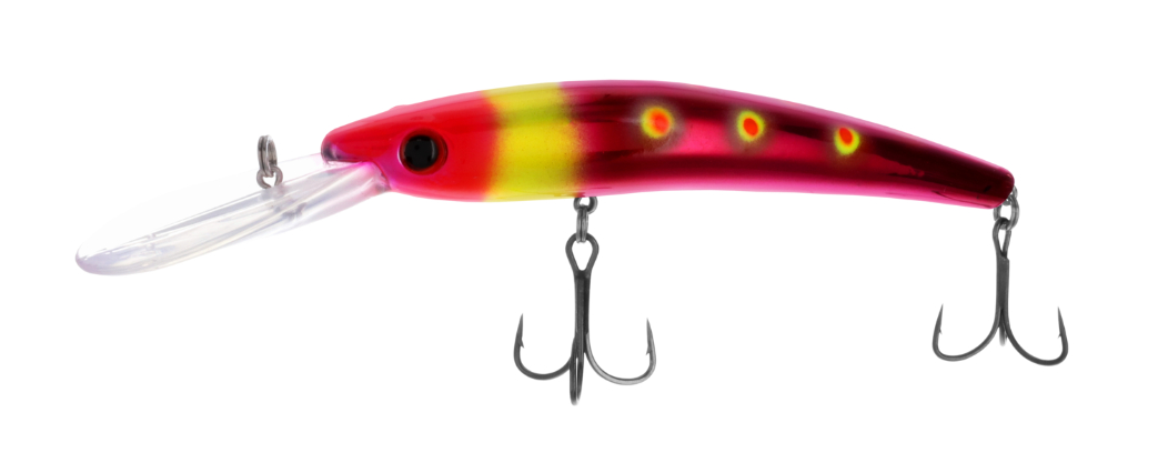 Bill Lewis Precise Walleye Crank, 4.75", 5/8oz, Razzberry Jubilee